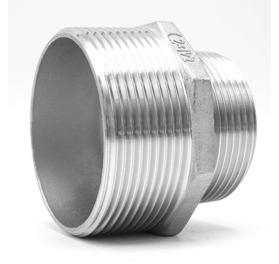 Závitové fitinky - nerezová ocel 1.4301 (AISI 304)